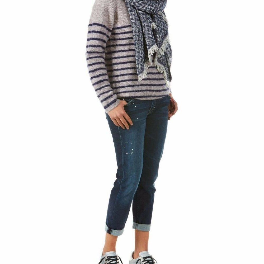 MOTHER DENIM Dropout ALL WORK Slim BOYFRIEND Jeans